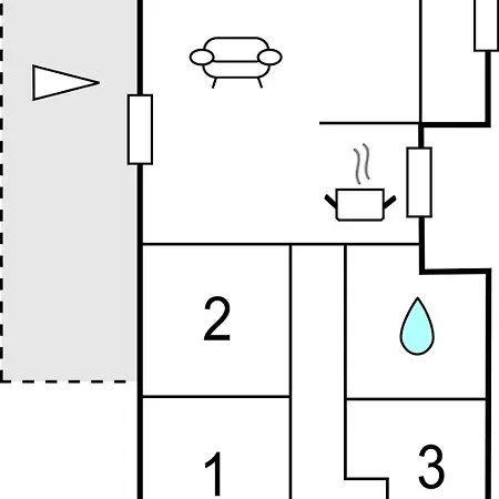 Holiday home 3,revle Spidsegard